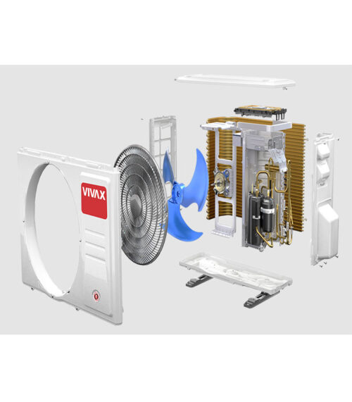AER CONDITIONAT VIVAX E-DESIGN PRO ACP-12CH35AEEI WI-FI INVERTER 12000 BTU/H - imagine 4